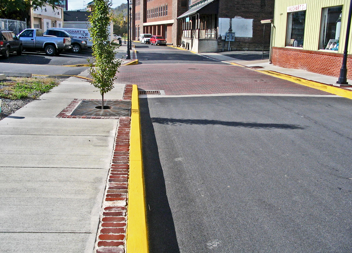 Morgantown Streetscape Improvements in the Wharf District