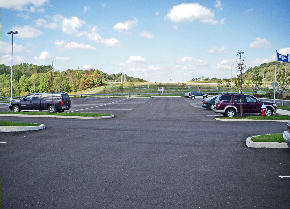 A Portion of the Nearly 1,400 Hospital Parking Spaces