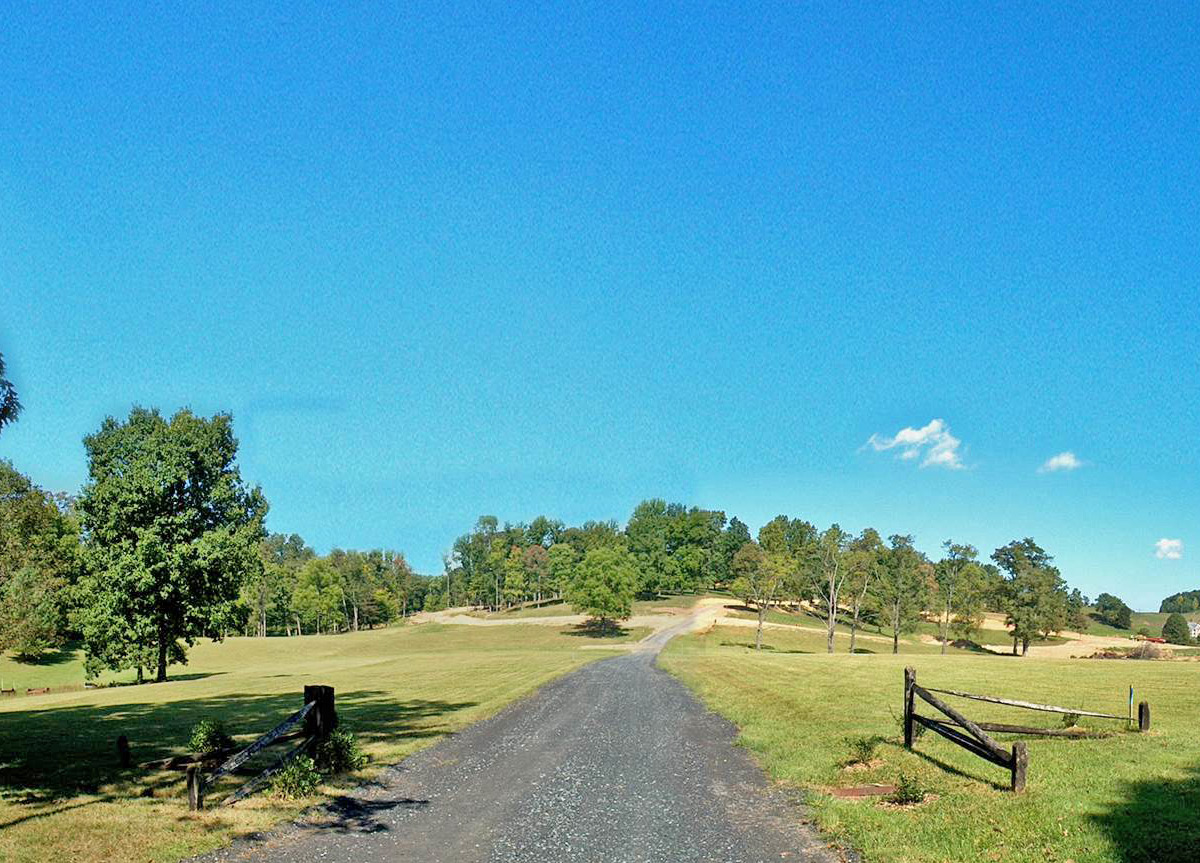 Entrance to Heritage Farms Subdivision