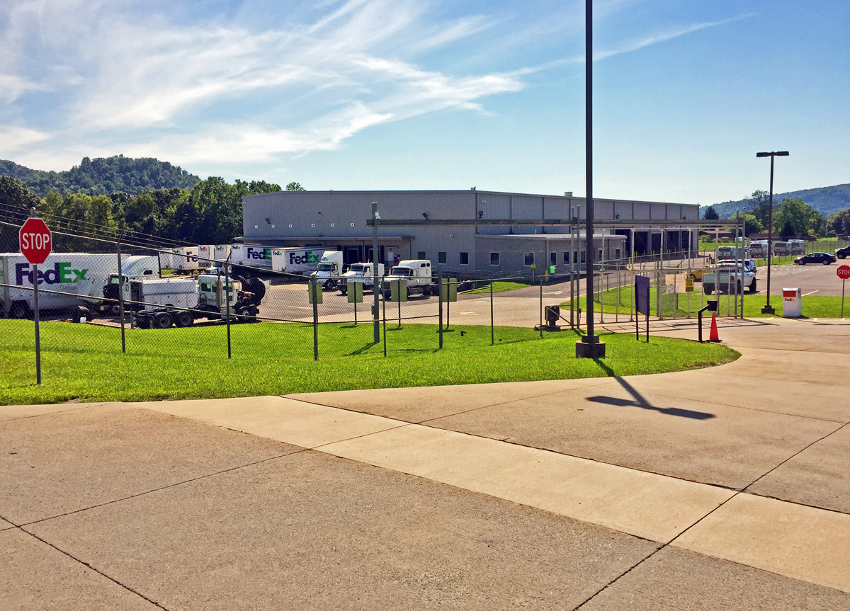 FedEx Development Site Looking West