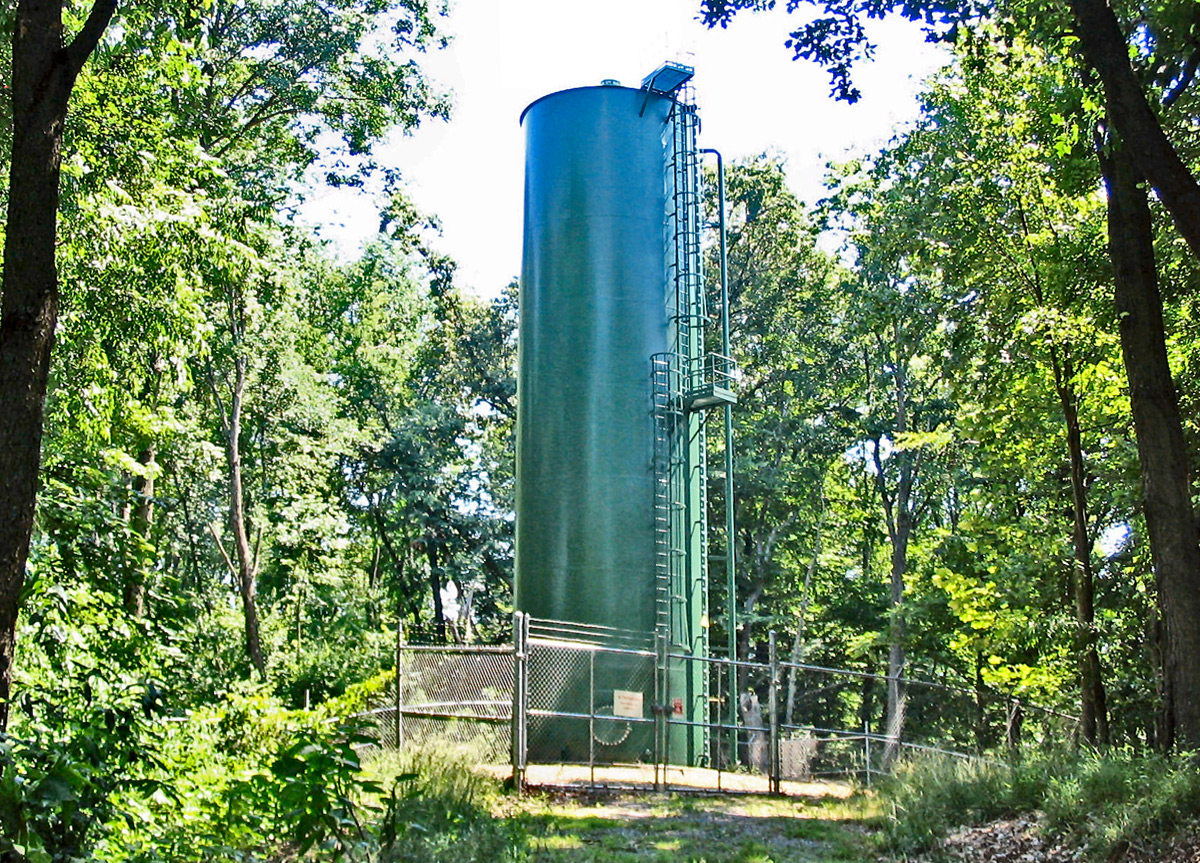 100,000 Gallon Water Storage Tank Near Montana Mines