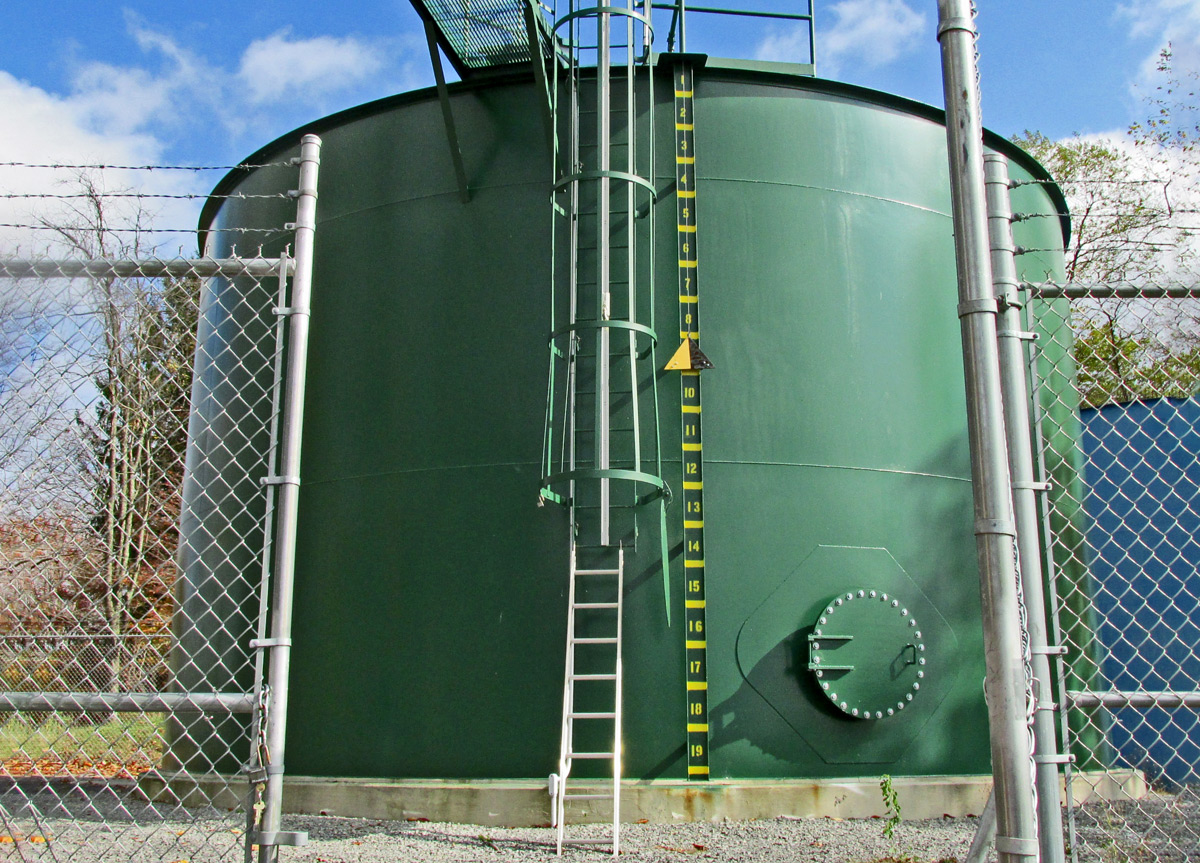 127,000 Gallon Hilltop Storage Tank Near Flaggy Meadows