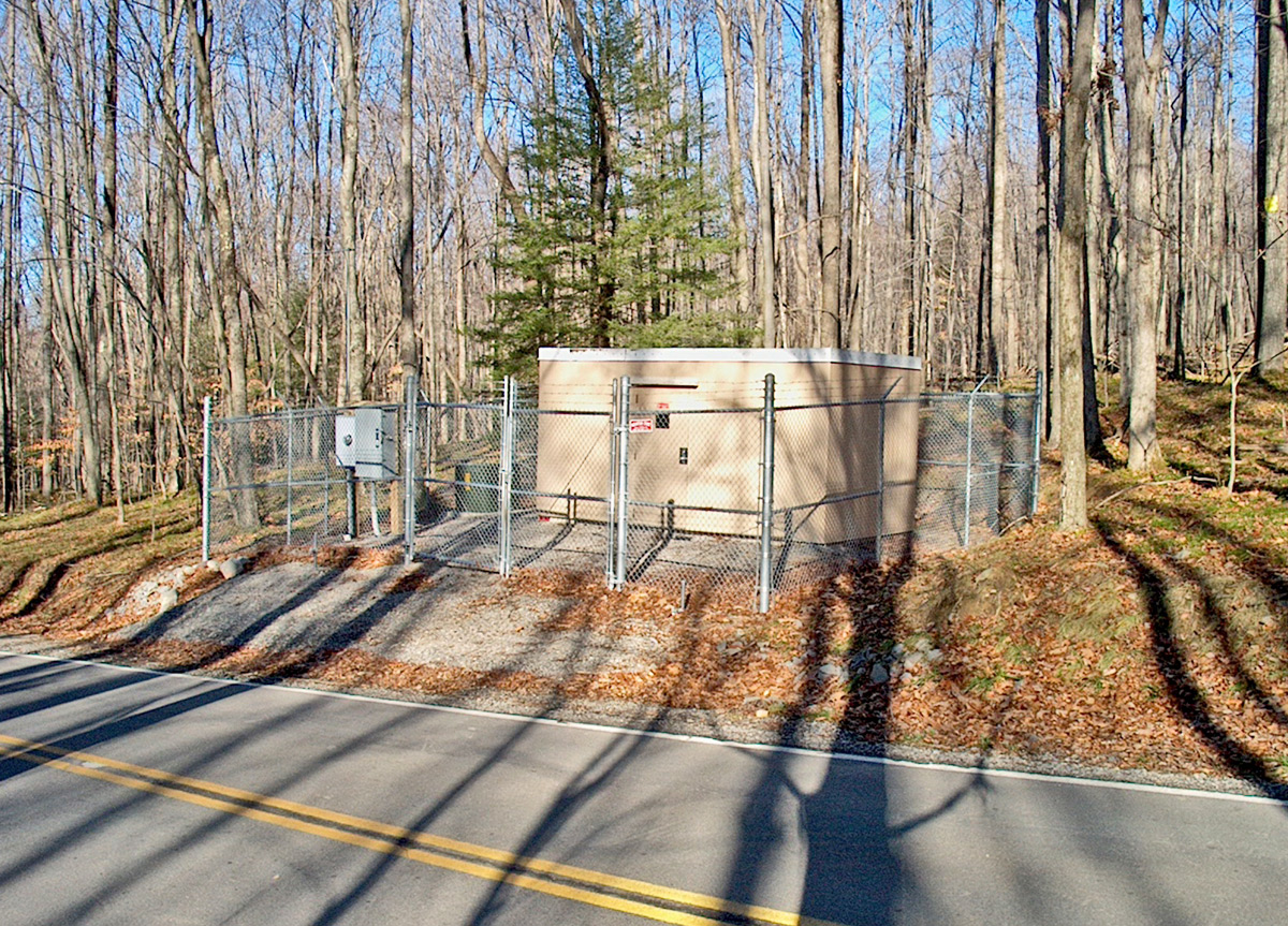 150,000 GPM Booster Station in Audra State Park